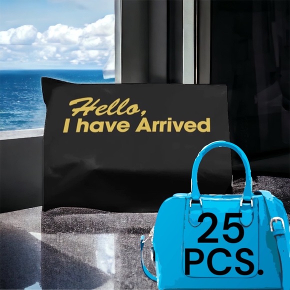 ❗️❗️ LAST ONE ❗️❗️25 10X13 Poly Mailers Hello I have Arrived - Picture 2 of 4